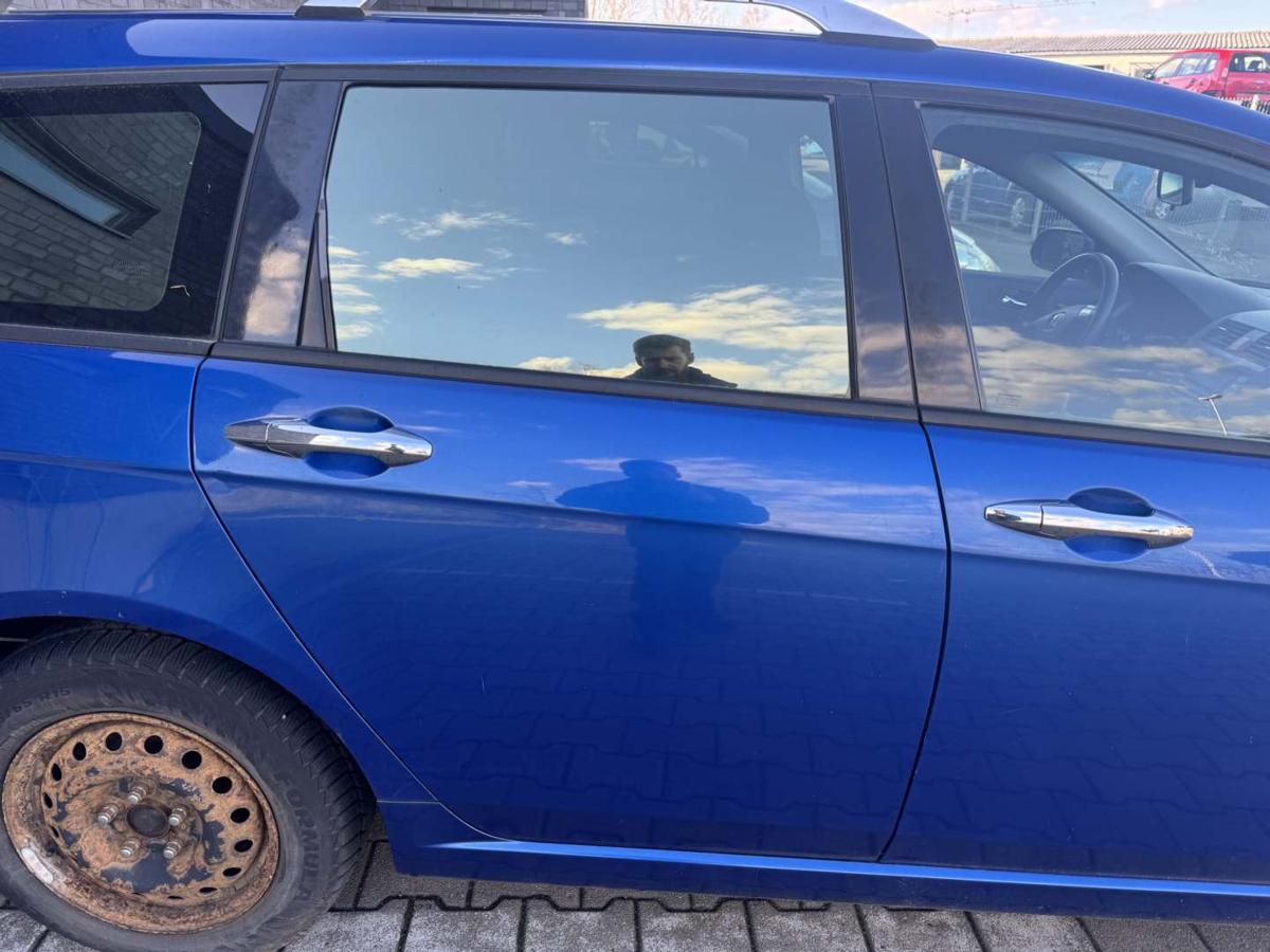 Honda Accord CM1 original T&uuml;r hinten rechts B.507P Arctic Blue Kombi Rohbau Bj.2003